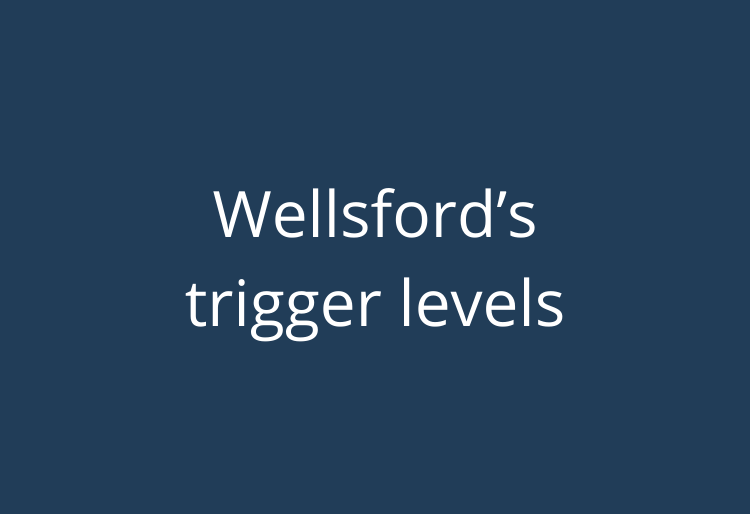 Wellsford trigger levels